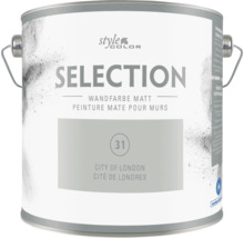 Peinture murale mate StyleColor Selection 31 City of London, pot de peinture avec poignée