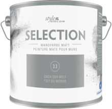 Pot de peinture murale mate StyleColor Selection teinte Dach der Welt marque 33.