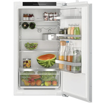 Réfrigérateur encastrable Bosch avec tiroir VitaFresh XXL et système CoolAirflow pour un stockage optimal des aliments.