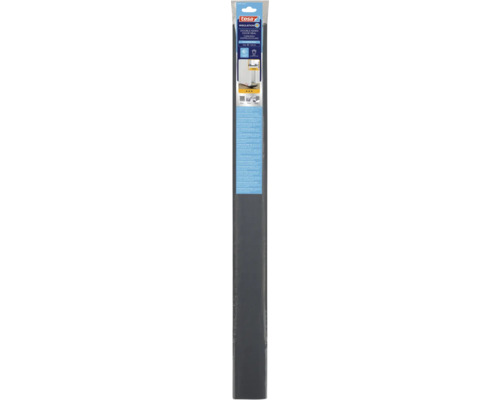 Bourrelet double de porte Tesa pour sols lisses, 95 par 2,5 centimètres, mousse.