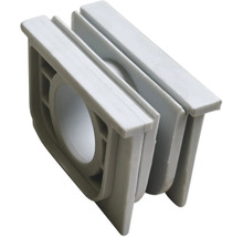 Mors de serrage en plastique pour la fixation d etageres ou de panneaux