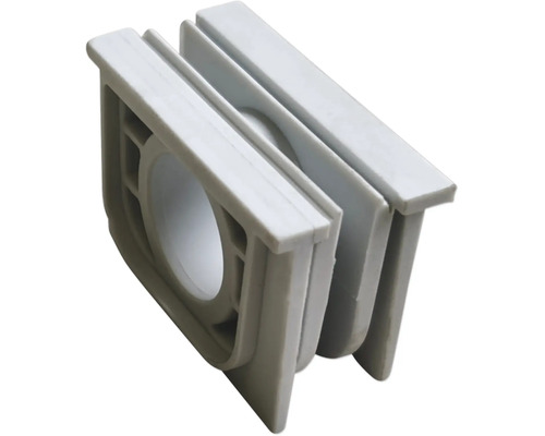 Mors de serrage en plastique pour la fixation d etageres ou de panneaux