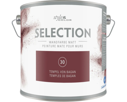 Eine Dose Style Color Selection Wandfarbe in matt mit der Farbtonbezeichnung Tempel von Bagan.