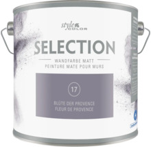 Pot de peinture murale mate StyleColor Selection dans la teinte Fleur de Provence 17