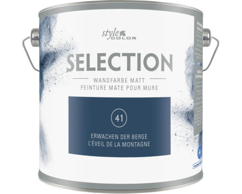 Peinture murale mate StyleColor Selection teinte 41 L'éveil de la montagne en pot