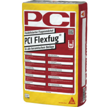 Mortier de jointoiement flexible PCI pour revêtements céramiques intérieur et extérieur, sac pour mur et sol, largeur de joint 3 à 15 millimètres.