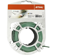STIHL Mähfaden für Motorsensen, 2,0 Millimeter Durchmesser, 14 Meter Länge, auf einer Spule in der Blisterverpackung.