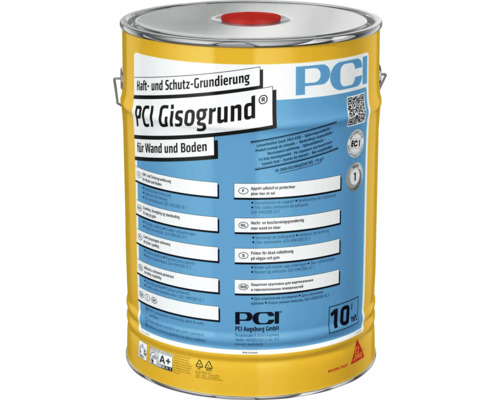 Primaire d adhérence et protection PCI Gisogrund pour mur et sol en seau de 10 litres pour une meilleure adhérence sur divers supports.