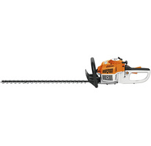 Stihl Benzin Heckenschere mit langem Messerbalken für den Garten