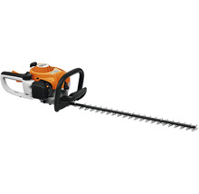 Stihl Benzin Heckenschere mit langem Schwert fuer den Gartenbau