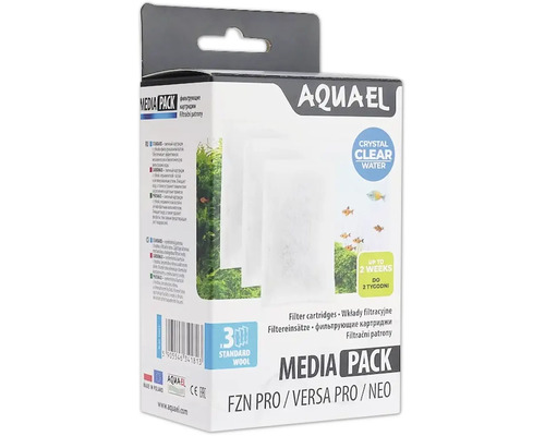 Aquael Filtermedien Pack Media Pack Filterkartuschen für Aquarien für FZN PRO Versa Pro und Neo Filter 3 Stück