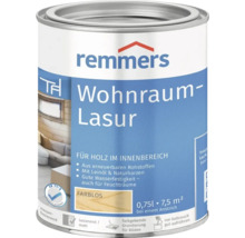 Pot de lasure pour espaces de vie Remmers incolore 0,75 litre pour bois en intérieur à base d huile de lin et de résines naturelles