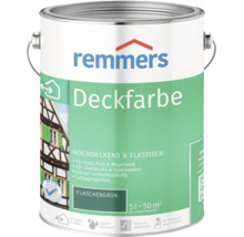 Remmers Deckfarbe Flaschengrün 5 Liter Farbdose für Holz und Mauerwerk