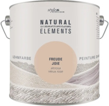 Peinture à l'argile StyleColor Natural Elements Freude Joie en pot
