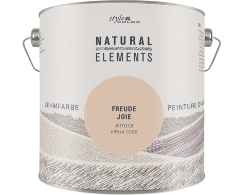 StyleColor Natural Elements Lehmfarbe Freude Joie Farbeimer für Innenräume