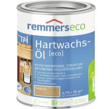 Boite huile cire dure Remmers Eco pour la finition du bois en interieur 0,75 litre