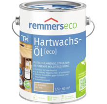 Pot d huile dure cire Remmers eco, 2,5 litres, pour bois intérieur, antidérapant et résistant à l humidité, teinte gris argenté.