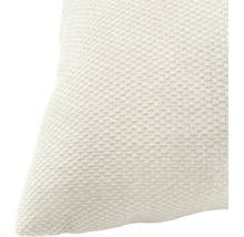 Coussin décoratif avec texture tissée