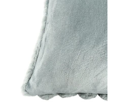 Coussin moelleux en peluche avec aspect texturé pour salon et chambre