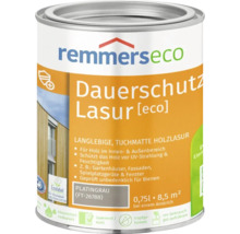 Remmers eco Dauerschutzlasur Platingrau 0,75 Liter Holzanstrich für innen und außen