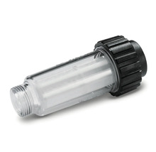 Filtre à eau pour nettoyeur haute pression avec boîtier de filtre transparent et filetage de raccordement