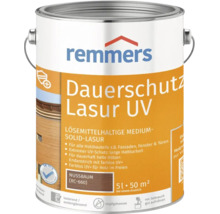 Remmers Dauerschutz Lasur UV noyer 5 litres lasure pour bois à base de solvant pour extérieur