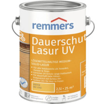 Lasure protectrice UV Remmers Dauerschutz ton pin 2,5 litres lasure solvantee pour bois exterieur