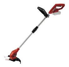 Einhell Akku Rasentrimmer mit verstellbarem Teleskopstiel und Zusatzhandgriff
