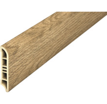 Plinthe aspect bois de chêne pour finitions murales