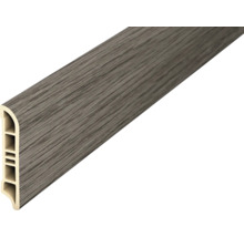 Kunststoff Sockelleiste mit Holzoptik Oberfläche für Bodenbeläge