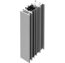 Aluminium Schiebetürprofil mit Hohlkammerstruktur für den Möbelbau