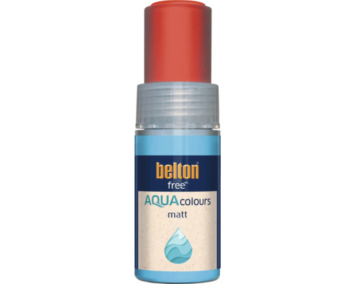Peinture en aérosol mate Belton Free Aqua colours dans un flacon pulvérisateur