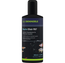 Dennerle Bacto Elixir FB7 bactéries de filtration vivantes pour aquariums d eau douce flacon 250 millilitres