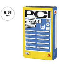 Mortier de jointoiement flexible PCI Nanofug blanc sac de 15 kilogrammes pour toutes largeurs de joints et revêtements céramiques