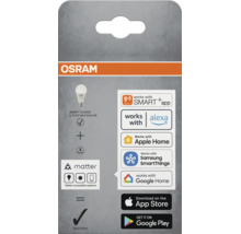 Osram Smart Plus Classic A 75 E27 Multicolor LED Lampe kompatibel mit Amazon Alexa Apple Home Samsung SmartThings Google Home und Matter