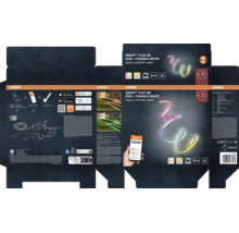 Ruban LED OSRAM Smart Plus Flex RGB et blanc ajustable 5 mètres avec indice de protection IP 44 pour usage extérieur et contrôle via application.