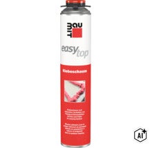 Mousse adhésive Baumit EasyTop pour le collage de panneaux isolants en polystyrène pour le système EasyTop en aérosol (Image AI modified or generated)