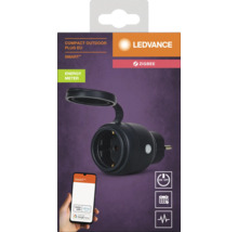 LEDVANCE Smart Plus Compact Outdoor Steckdose mit Energiezähler Zigbee