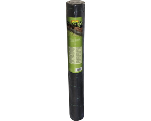 Toile de paillage FloraSelf rouleau 2 x 25 mètres pour empêcher les mauvaises herbes et stabiliser le sol.
