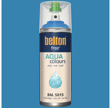 Aérosol belton free Aqua Colours mat RAL 5015 bleu ciel