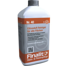 Finalit Nummer 40 Citrusduft Reiniger für alle Flächen 1 Liter Flasche Konzentrat zur Reinigung von Oberflächen