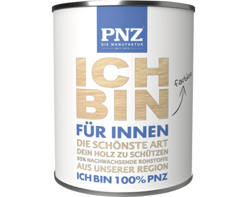 PNZ Ich bin pour intérieur protection bois incolore boîte