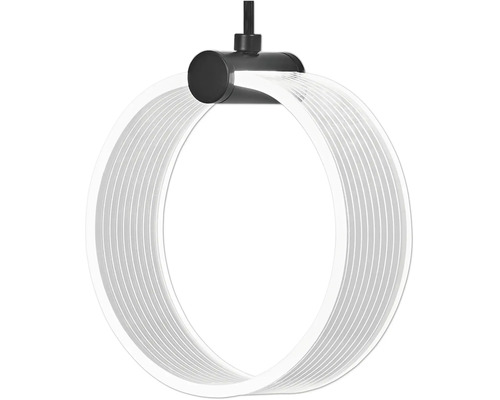 Moderne LED Pendelleuchte mit kreisförmigem Design aus Metall und Kunststoff zur Innenbeleuchtung
