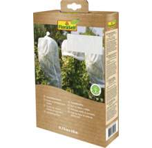 Housse de protection pour tomates FloraSelf 0,75 mètre par 10 mètres pour favoriser la croissance des plants de tomates au jardin.