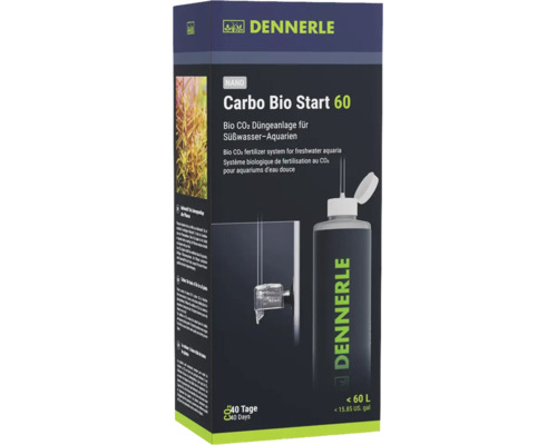 Système de fertilisation CO2 Dennerle Nano Carbo Bio Start 60 pour aquariums d eau douce jusqu a 60 litres
