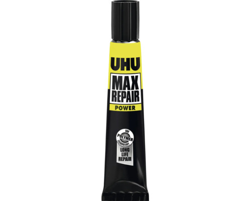 Tube de colle UHU Max Repair Power pour réparations durables