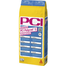 PCI Polycret 5 enduit de lissage pour murs et plafonds 5 kilogrammes sac pour intérieur et extérieur