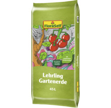 Terreau FloraSelf avec composants organiques en paquet de 45 litres
