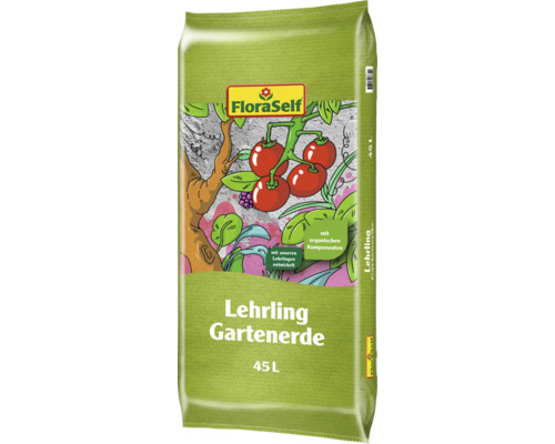 Terreau FloraSelf avec composants organiques en paquet de 45 litres