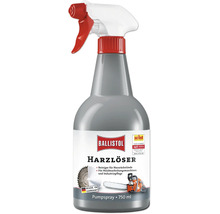 Spray pompe dissolvant de résine Ballistol 750 millilitres pour le nettoyage des résidus de résine sur les machines à bois